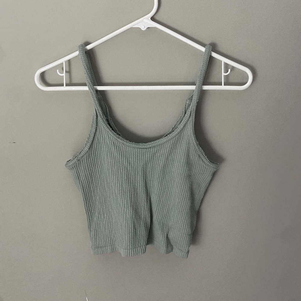 Urban Outfitters Blue Crop Top